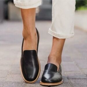 Portland Leather Patina Rounder Loafer Black sz 6.5